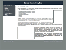 Tablet Screenshot of controlautomation.com